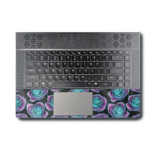 Image of MightySkins Glossy Glitter Skin Compatible with Alienware X16 R1 (2023) Full Wrap Kit - Crystalline Roses | Protective, Durable High-Gloss Glitter Finish | Easy to Apply | Made in The USA