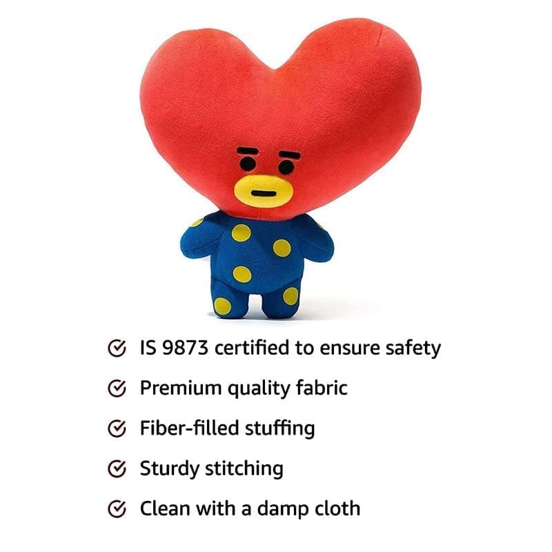 Buy NSA Soft Toy TATA BT21 BTS Bangtan Boys Sitting Stuffed Plush