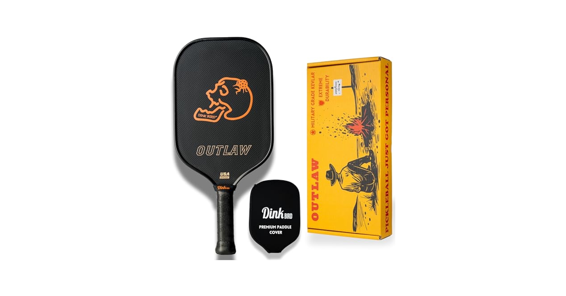 ピックルボール パドル Kevlar Carbon Amazon | PADUKA ピックルボールパドル カーボンファイバー表面