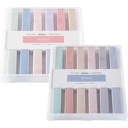 Set Di 6 Evidenziatori Curvi Con Motivi Stellari E Floreali - Pennarelli Colorati Per Appunti E Manuali - Foto 11