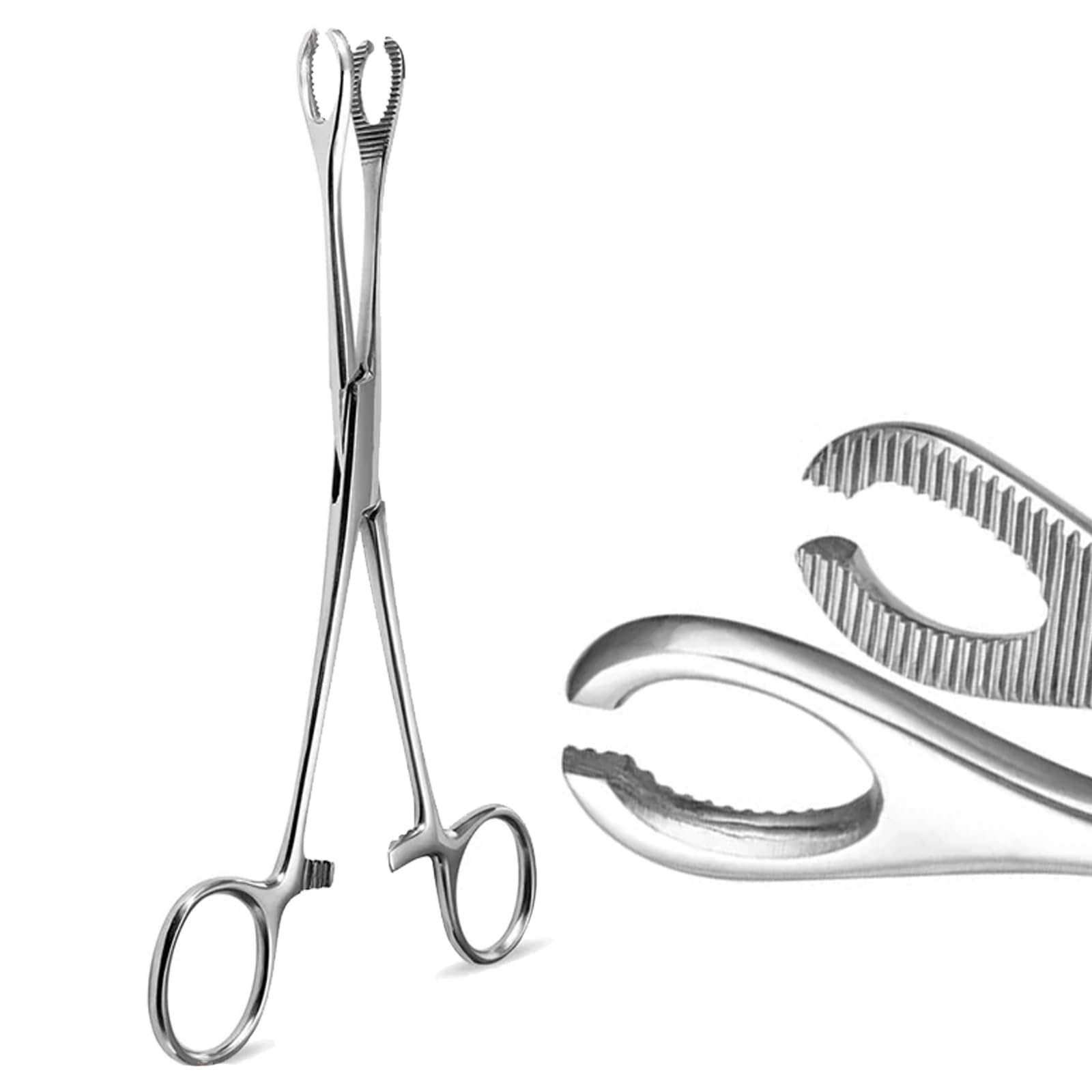 CHUANCI Stainless Steel Professional Needles Tube Forceps Tool