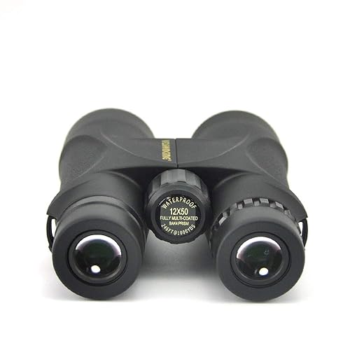 Miniatura 4 de Binocular Binocular compacto transparente de 12 x 50 pulgadas, gran ocular impermeable para adultos y niños, binocular duradero de alta potencia de
