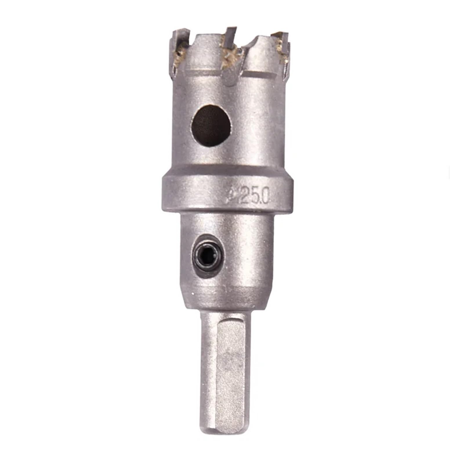 Broca De Corona HSS Acero Inoxidable Con Punta Carburo (10 Unidades). Tamaño La Broca: 25 Mm