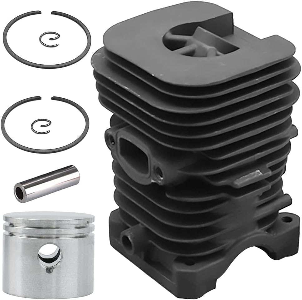 Realman 5300379-32 5300471-27 5300696-06 5300712-52 5300715-79 41.1mm Cylinder Piston Ring Kit For Poulan Chainsaw 1900 1950 1975 2025 2050 2055 2075 2150 2175 2250 2375 2150PR S1634