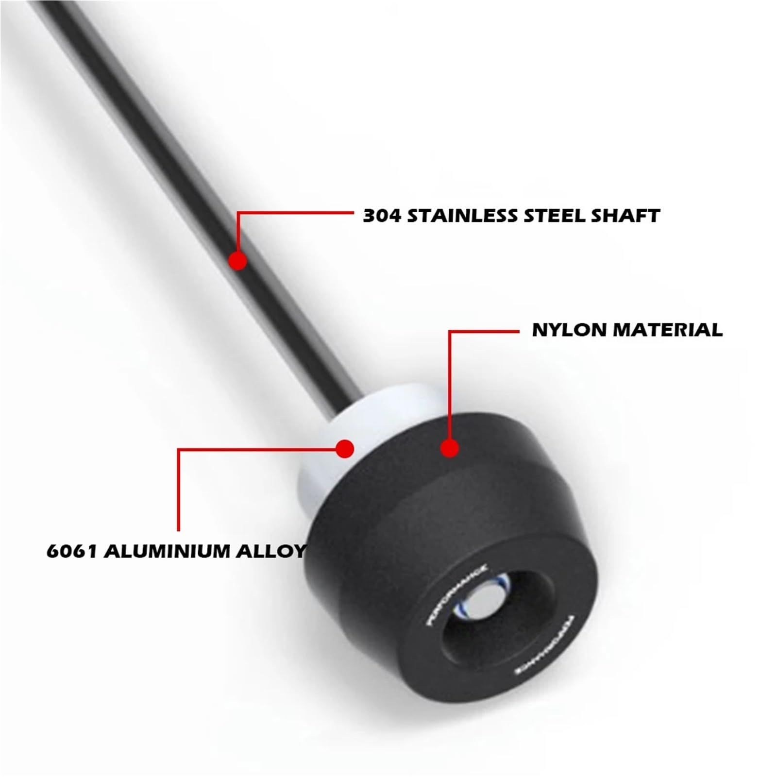 Osłona Wahacza Motocykl Przedni Tylny Widelec Osi Crash Slider Pasuje Do SUZUKI SV 650 SV650X 2016-2025 Akcesoria Antykolizyjnego Slidera Tylna Osłona Wahacza Protector(Frame Slider)