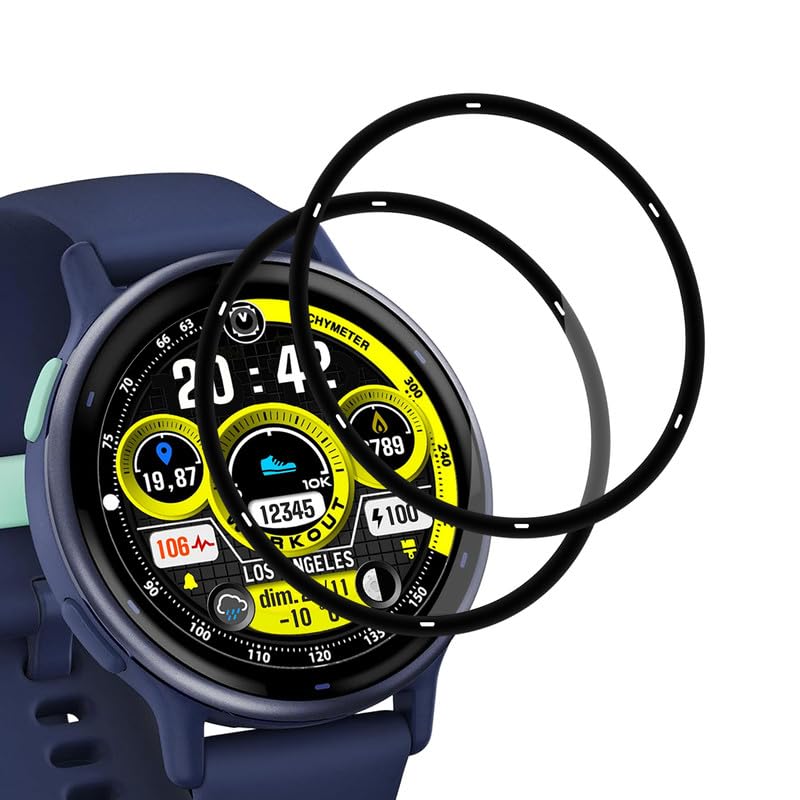 SkyKeep (2 Stücke PMMA Schutzfolie für Garmin Vivoactive 5 Displayschutz Folie Garmin Vivoactive 5 Schutz Screen Protector, Kratzfest, HD Displayschutzfolie, Anti-Bläschen, Ultra-klar
