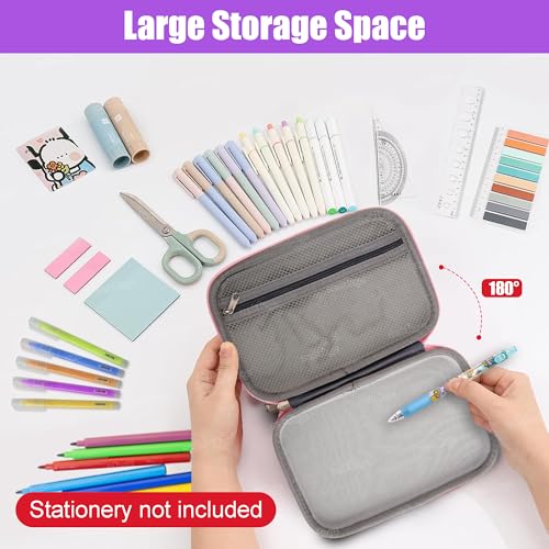 Image of Zest 4 Toyz Hardtop Pencil Case for Girls and Boys Large Capacity(Unicorn Themed)