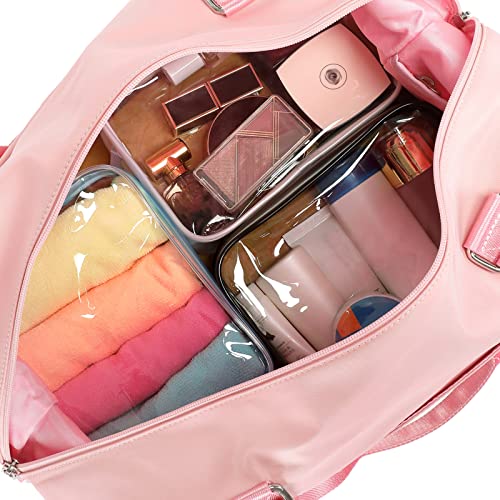 Packism Clear Toiletry Bag, 3 Pack Tsa Approved Toiletry Bag Quart Size Bag, Travel Makeup Cosmetic Bag For Women Men, Carry On Airport Airline Compliant Bag, Black #TOP5