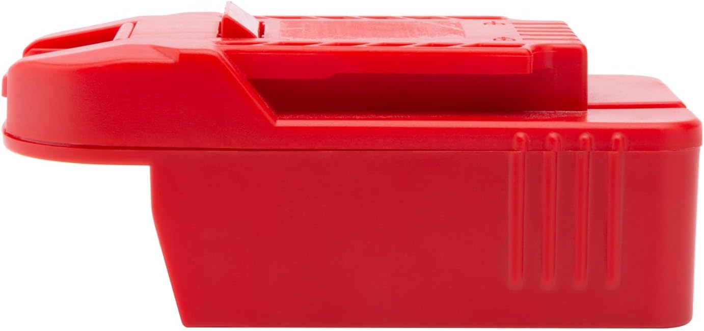 Adapter for Bauer 20v Max Cordless Tools, Compatible with Mil.Waukee M18 Red Lithium Battery, Adapter Only, Red, 1 Pack - Image 8