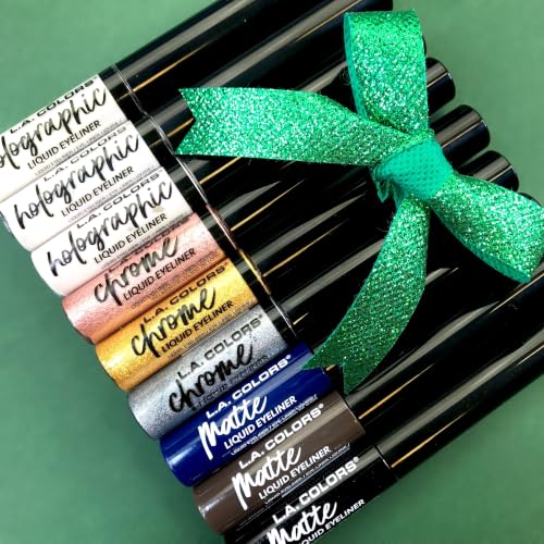 L.A. COLORS Chrome Liquid Eyeliner Liquid Gold miniatura 4