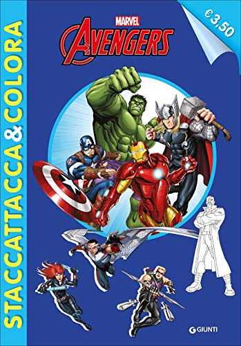 Avengers. Staccattacca e colora. Ediz. illustrata Avengers. Staccattacca e colora. Ediz. illustrata