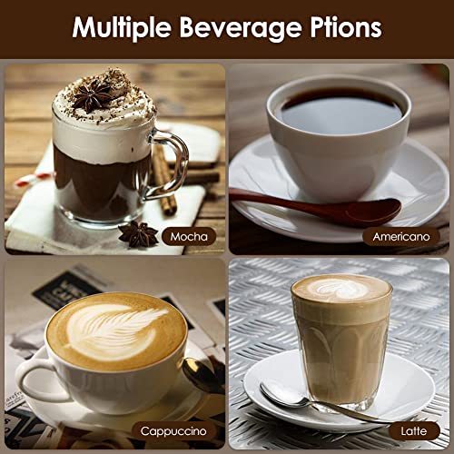 ماكينة تحضير قهوة اسبريسو، 2/4/6/9 اكواب محمولة من الستانلس ستيل لتحضير القهوة والاسبرسو الايطالية لبوتاجاز الغاز والموقد والحث الحراري (2 كوب - 100مل)، فضي