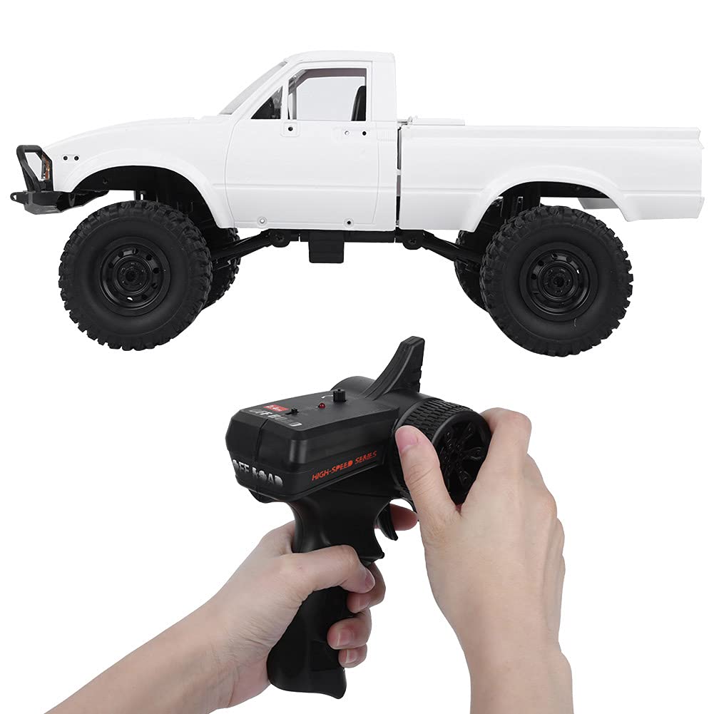 Auto RC C24-1 2.4G 1/16, scala completa, ruote, Auto su cingoli in plastica, Intero Parti di Giocattoli, Accessori