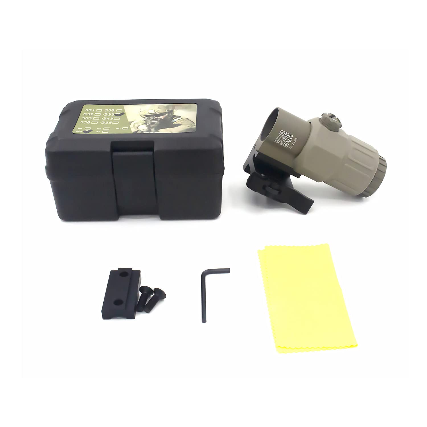 Amazon.com: G33 Magnifier, 3X Magnifying Glass Side Foldable/Flip