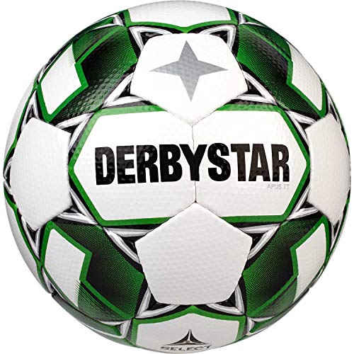 Derbystar Adult Apus Tt 1154500140 Football White / Green 5 #TOP20