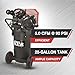 NorthStar Single-Stage Portable Electric Air Compressor - 2 HP, 20-Gallon Vertical, 5.0 CFM
