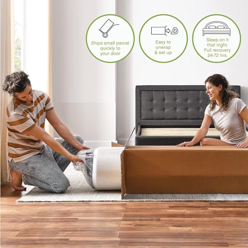 Image of Coirfit LUXURINO Pillow Top with ISPT Tech. 8 Inches Bonnell Spring Mattress, (75 x 60 inch)