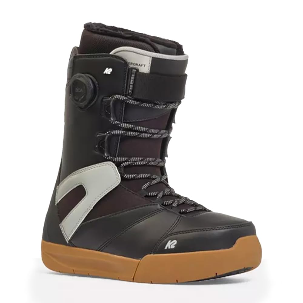 K2 Overdraft Mens Snowboard Boots, Black, 11.5