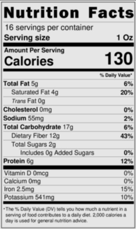 Simply Clean Foods Freeze Dried Coconut Flour - Non-GMO - Made in USA