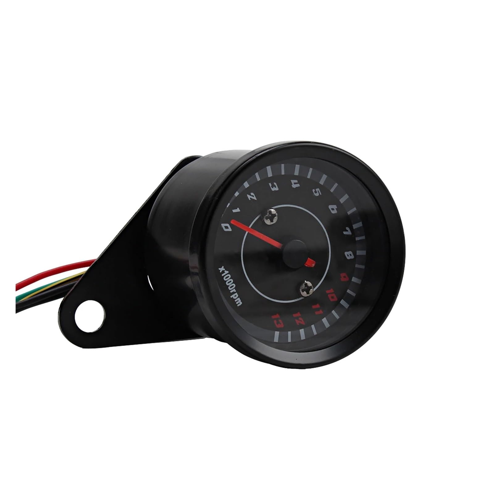 Compte-Tours Électronique Universel pour Moto, 12 V CC, Rétroéclairage LED, 13000 TR/Min Instruments Compteurs