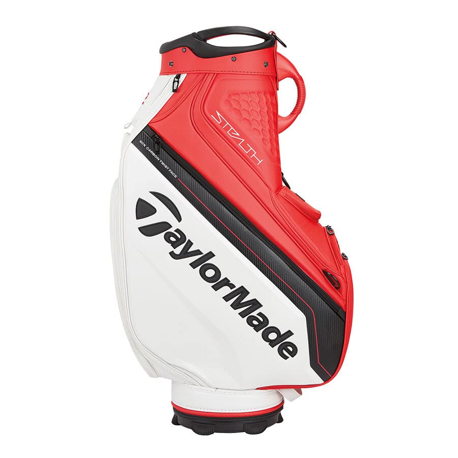 Amazon | TaylorMade 2023 Stealth 2 ツアースタッフバッグ - レッド 