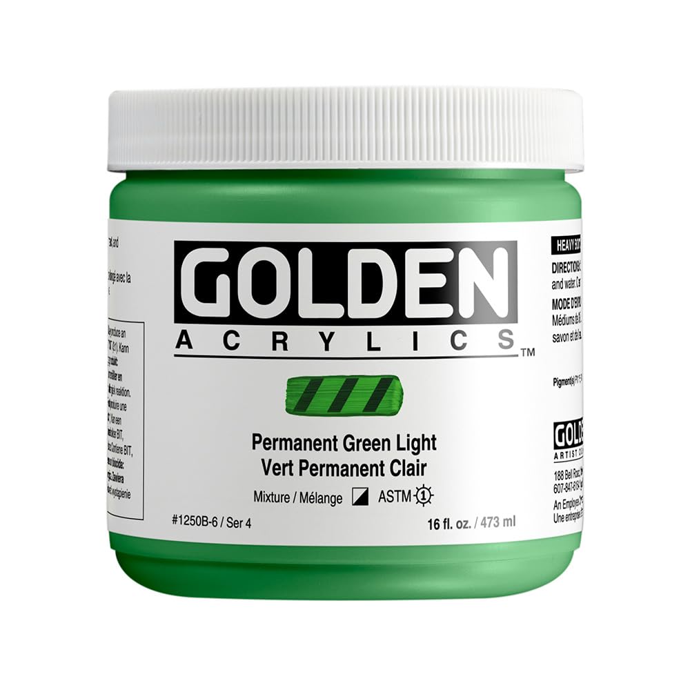 Acrílico Art Creation Essentials 75 Ml 618 Verde Permanente Claro - Art
