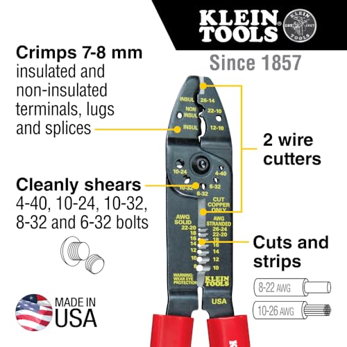 Klein Tools 1001 Multi Tool, Made In Usa, Wire Stripper, Wire Cutters thumb #1