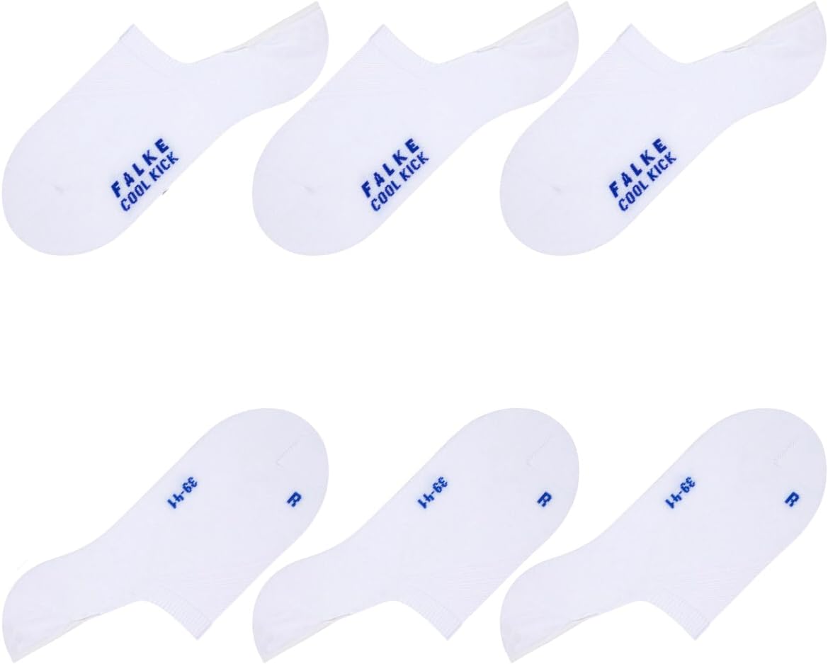 FALKE mens Cool Kick Invisible Multipack U in Morbidi Traspiranti Asciugatura Rapida Invisibili Tinta Unita