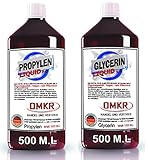 Glycerin: Feucht- und Weichmachermittel, 100 % rein und natürlich.