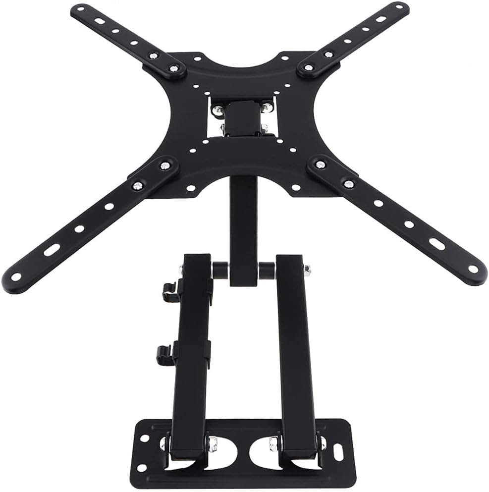 50kg Adjustable Tv Wall Mount Bracket Flat Panel Frame Support 15 Degrees Tilt for 26-56 Inch LCD Led Monitor
