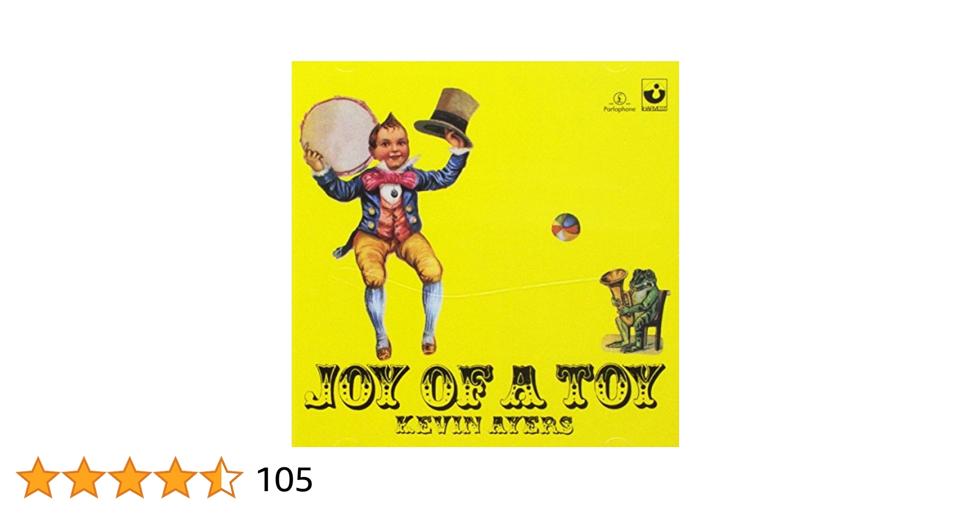 ケヴィン・エアーズ　紙ジャケット４CD 『JOY OF A TOY』特典箱入り ケヴィン・エアーズ 紙ジャケット4CD 『JOY OF A TOY』特典箱入り