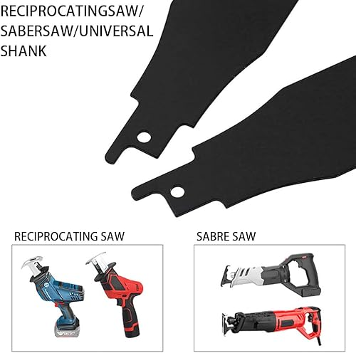 Miniatura 6 de 4 cuchillas raspadoras de sierra recíproca, herramientas de limpieza de azulejos de acero de alto carbono para quitar juntas de azulejos, pegamento,