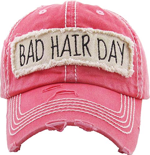 Image of Vacation Beach Camping Womens Baseball Cap Distressed Vintage Unconstructed Embroidered Patch Hat