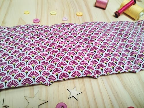 Bouillotte sèche lin bio coussin chauffant cervicales et compresse froide