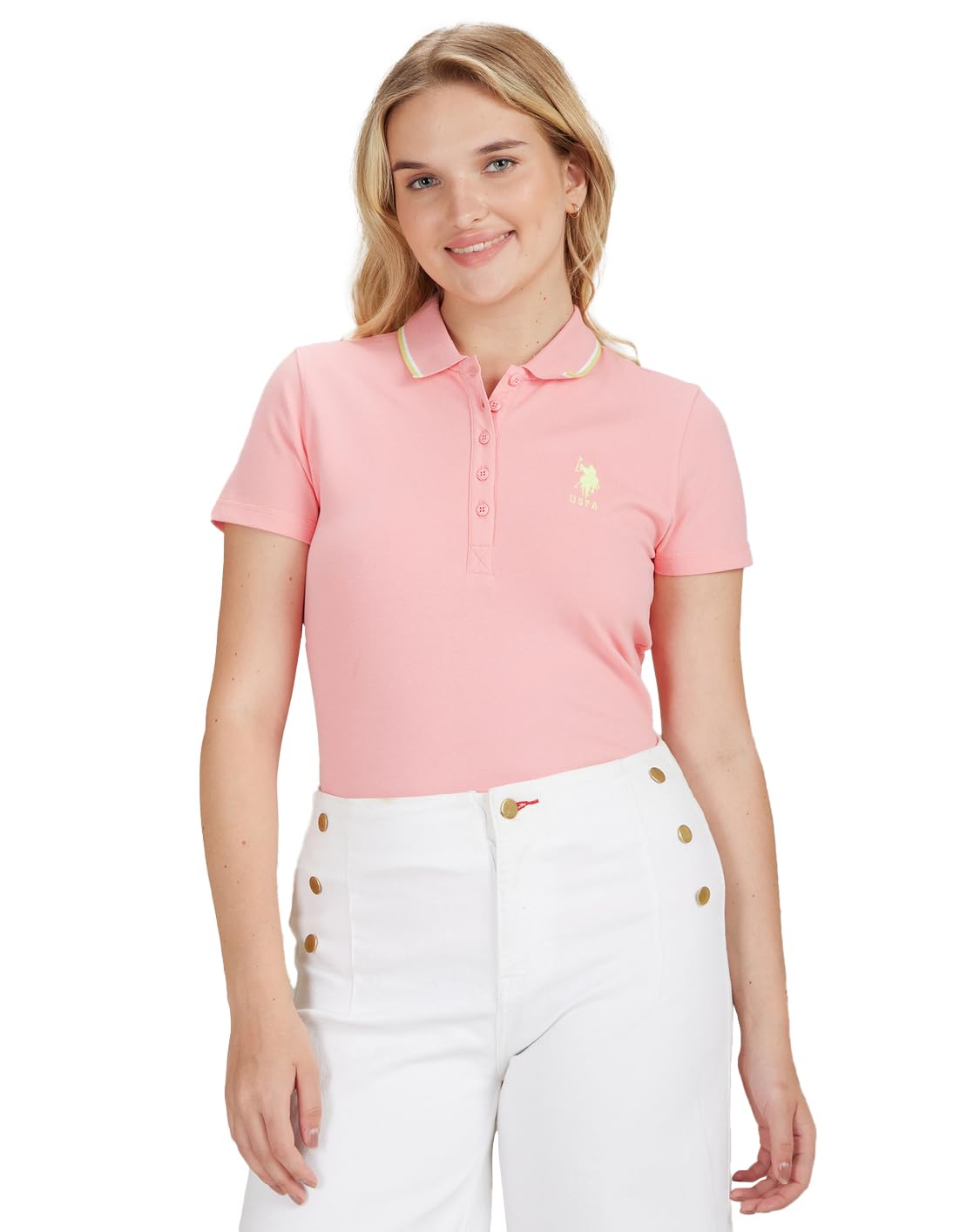 u.s. polo assn. Women's Cotton Regular Fit T-Shirt-picture-31
