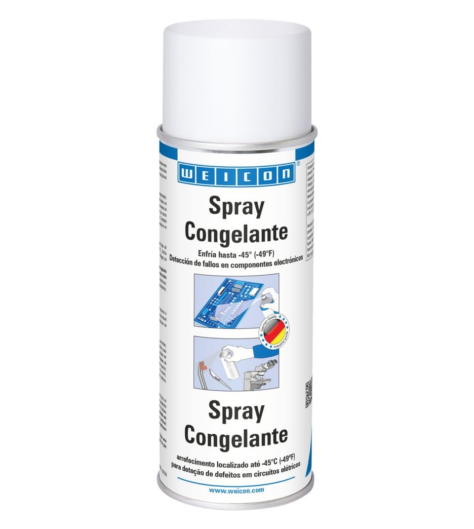WEICON Spray Congelante | 400 ml | Enfriado directo hasta -45°C