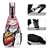 Cute Sling Shoulder Backpack, Rucksack, Just A Woman Who Loves Anime Ramen And Cat Crossbody Rucksack, Tote Bags, Gym Crossbody Sack Satchel Outdoor Hiking Bag for Men Women - Image 3