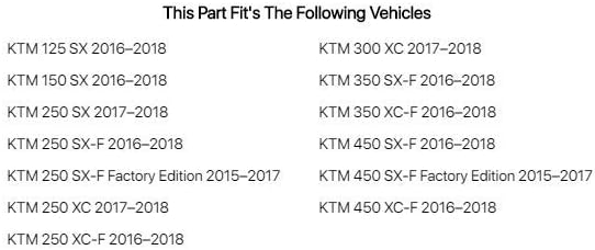 Acerbis Full Plastic Kit Original 18 - Fits: KTM 450 XC-F 2016-2018