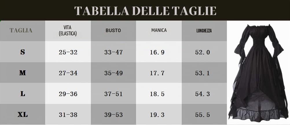 Costumi rinascimentali per le donne abito vittoriano alto basso abito a sbuffo maniche a sbuffo spalle scoperte costume medievale