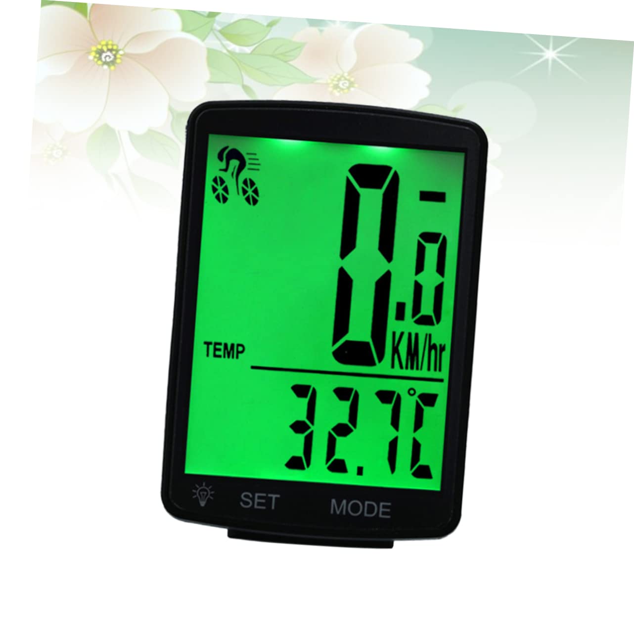 KICHOUSE Wired Bike Speedometer Tachometer Waterproof for Bicycles Day/Night Backlight