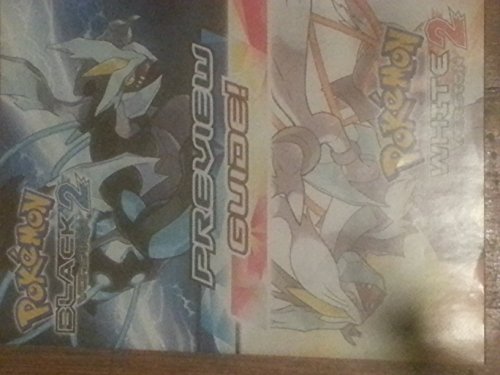 POKEMON BLACK& WHITE 2 PREVIEW GUIDE / ART BOOK