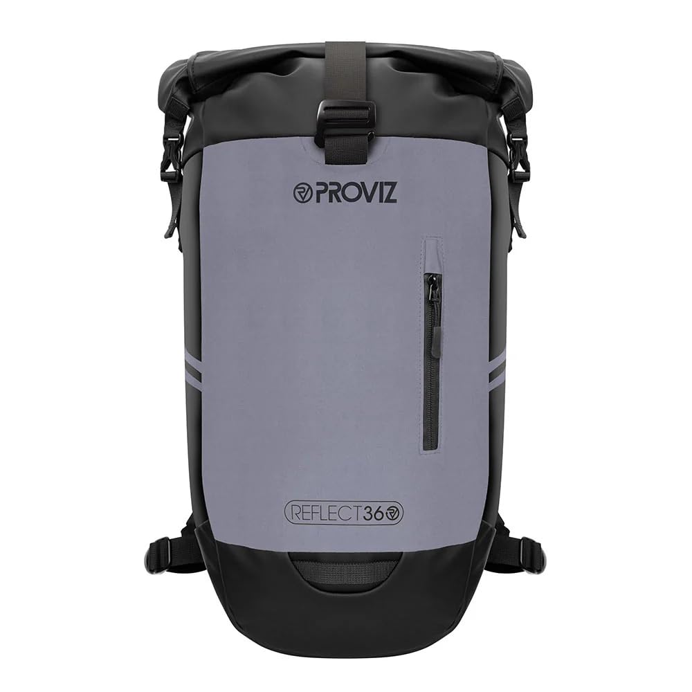 Reflective Rolltop Backpack (30L) -