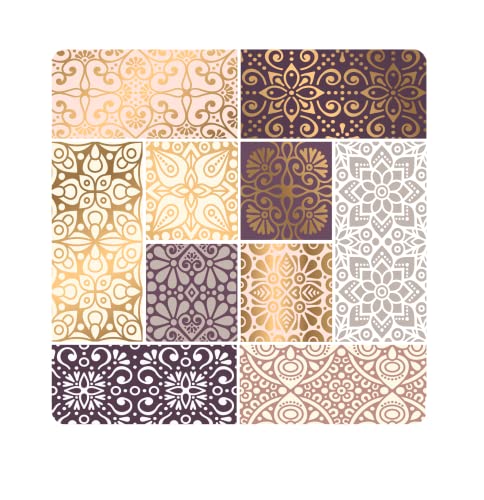 Image of Smartserve MDF Square Coasters Set, 10 * 10 cm, Set of 6