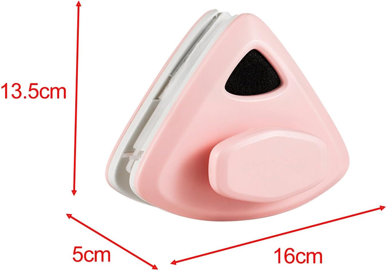 Window Cleaner Cleaning Brush Tools Handheld Glider Washing for Sliding Doors Car Glazed Window High Building, Pink image 5