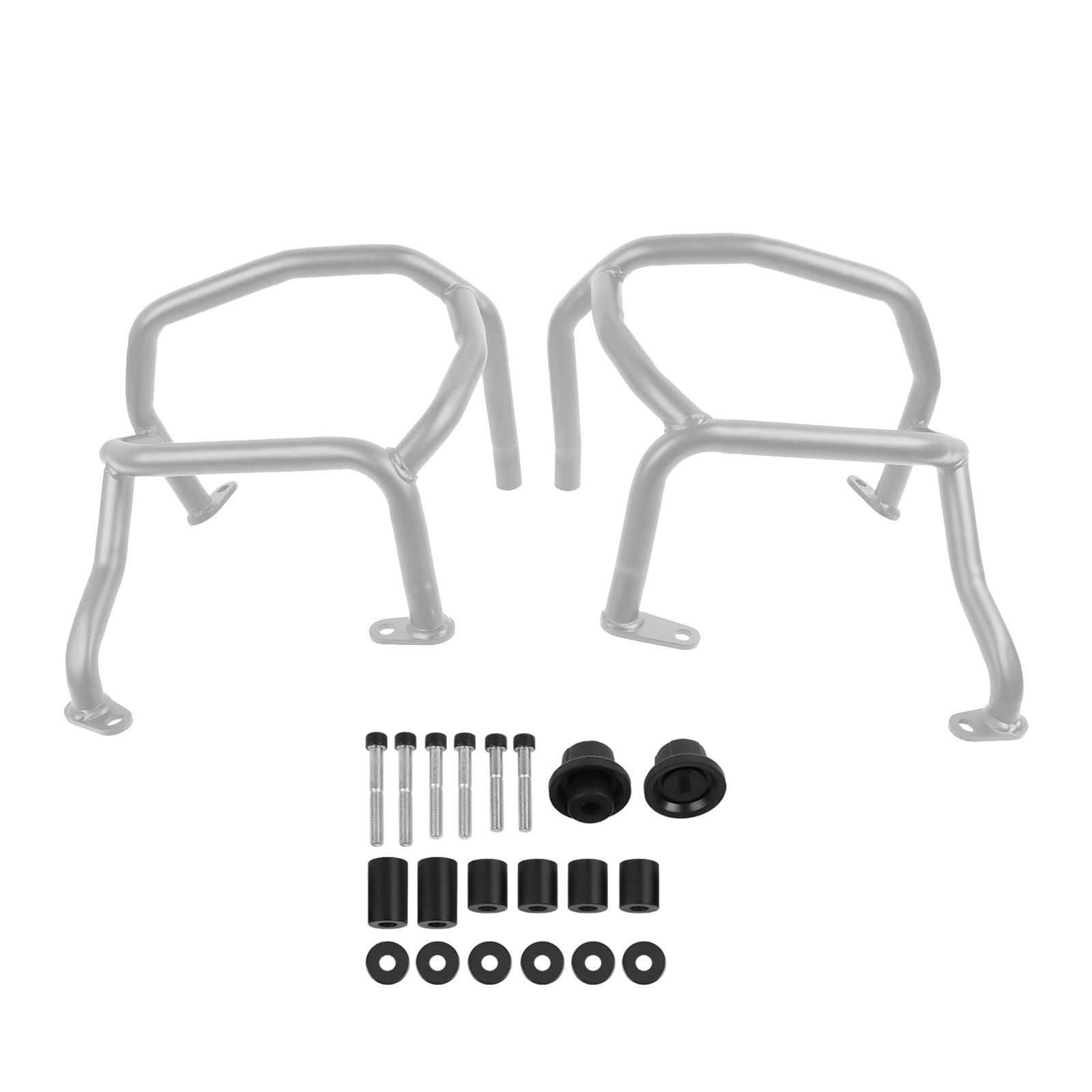 Photo 1 of *NOT SILVER; BLACK* Highway Crash Bar Engine Guard Replacement for BMW R1300GS R1300 GS 2023-2026 R1300 GS ADVENTURE 2025 2026 Motorcycle Steel Frame Falling Protector Bars (BLACK, Lower)