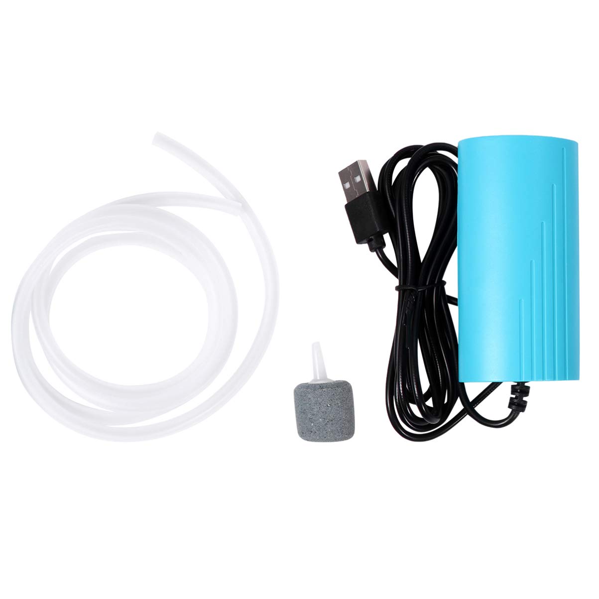 CIYODO Mini Aquarium Oxygen Pump Small Air Pump for Fish Tank Mute Portable Energy Saving