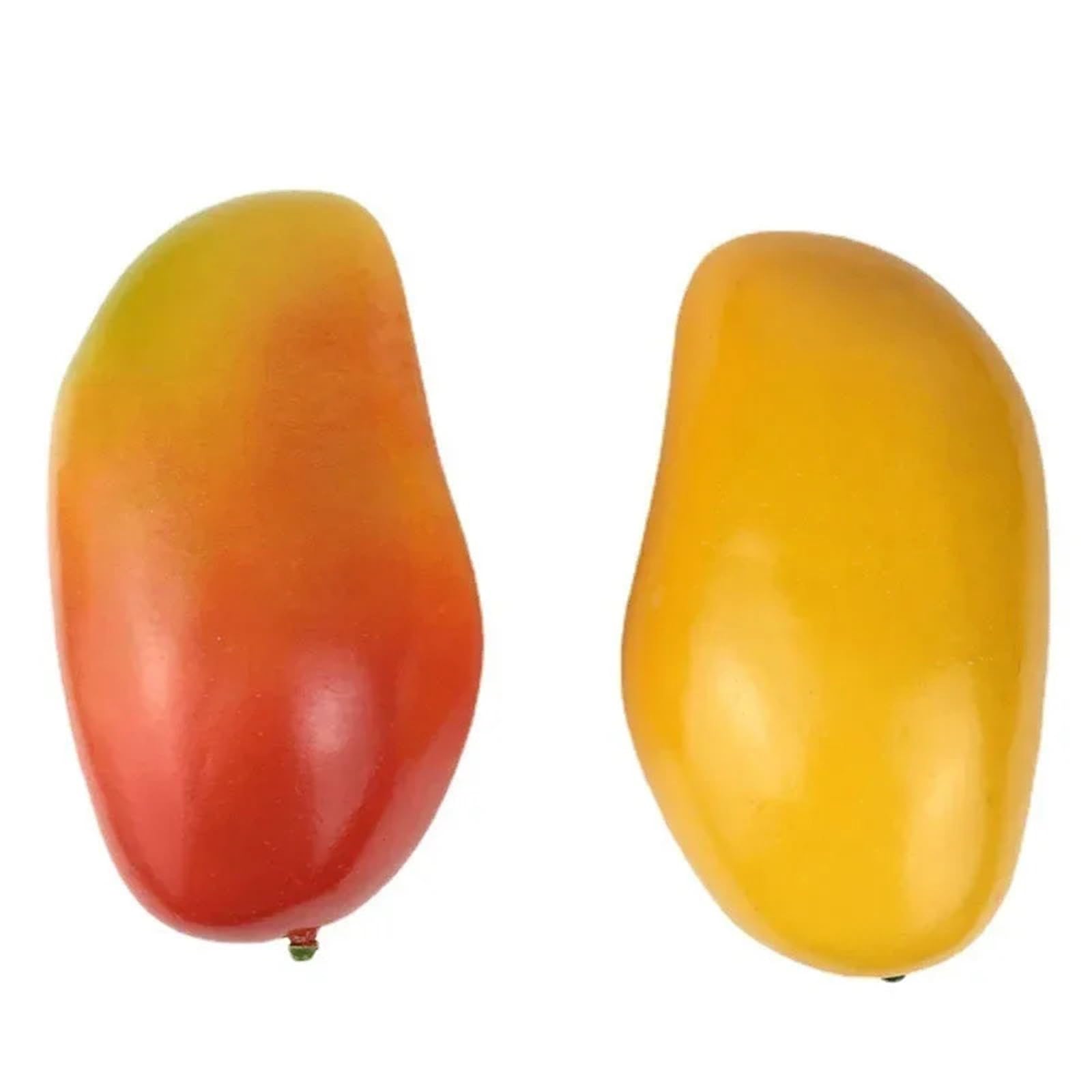 Dcrxz Artificial Fruit 10pcs Simulation Fruit Mango Artificial Mangoes Model Enlightenment Teaching Aids Fruit Shop Showcase Window Photography Props(Mix)