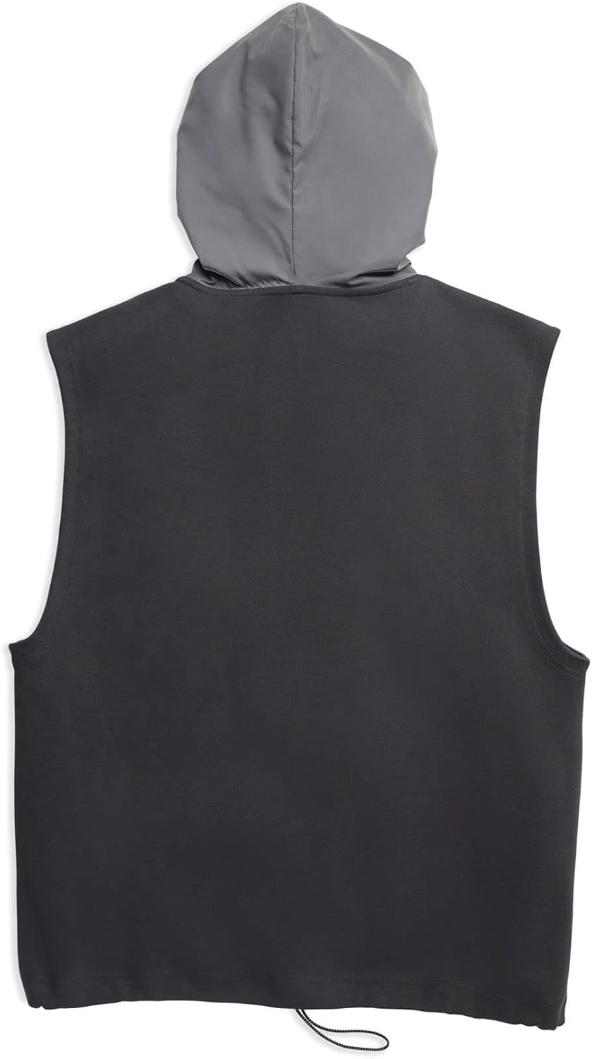TomboyX Hero Hoodie, Sleeveless, Reflective Hoodie, All Day Comfort (XS-6X) - Image 2