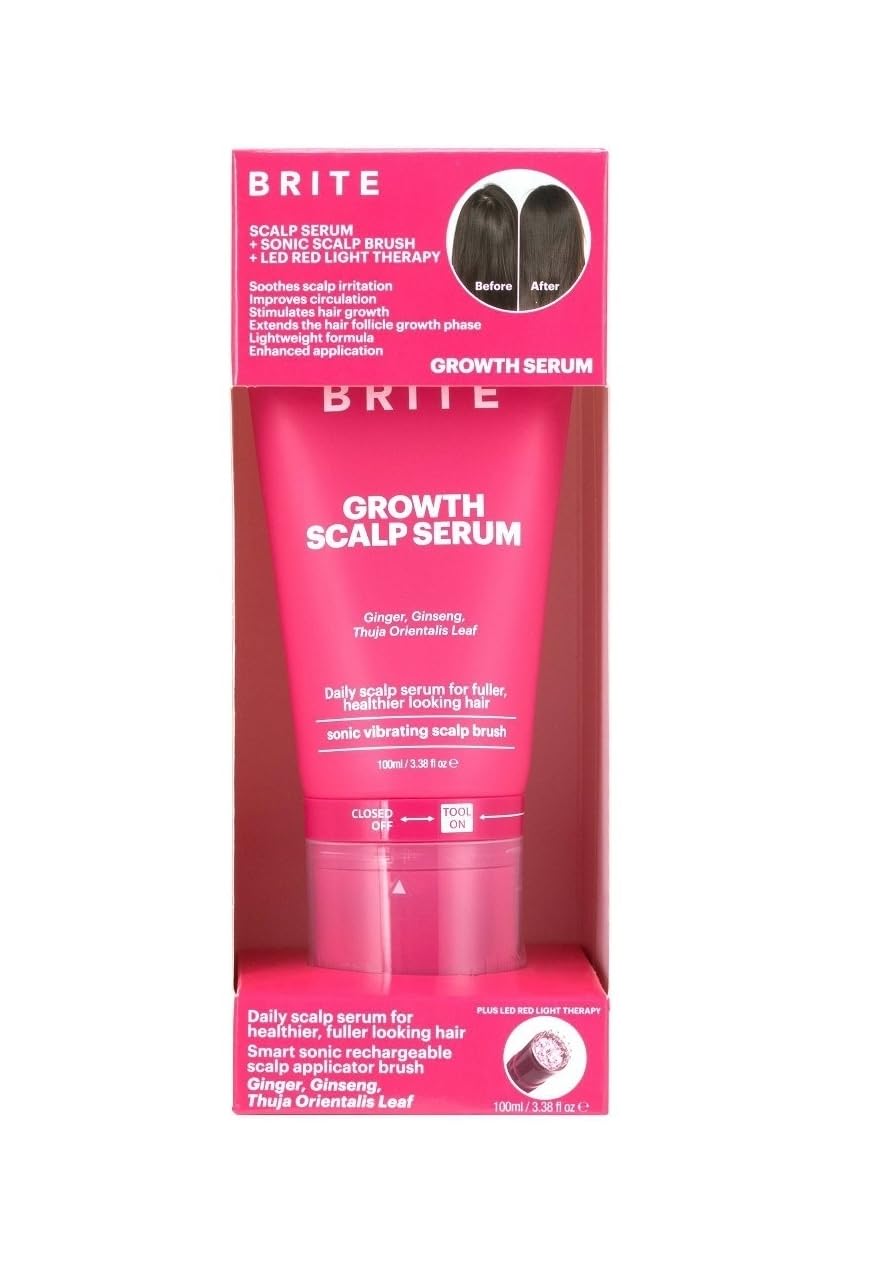 Amazon.com : Brite Growth Scalp Serum with Smart Sonic Vibration