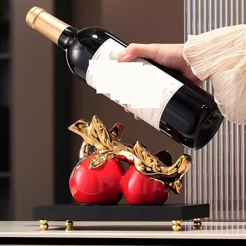 Soporte para botellas de vino decorativo de cerámica miniatura 6